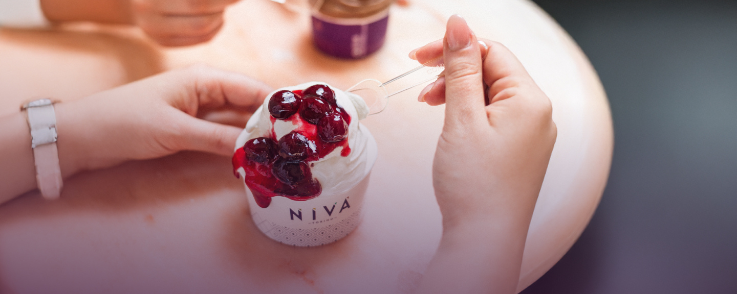 Coppetta di gelato Nivà